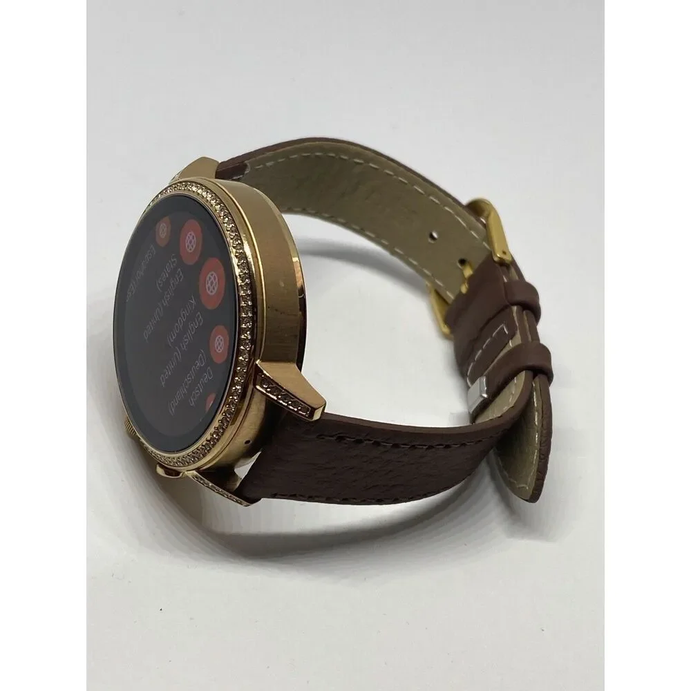 Fossil Gen 4 Authentic Digital Dial Smart Watch Custom Band FTW6015 AB373